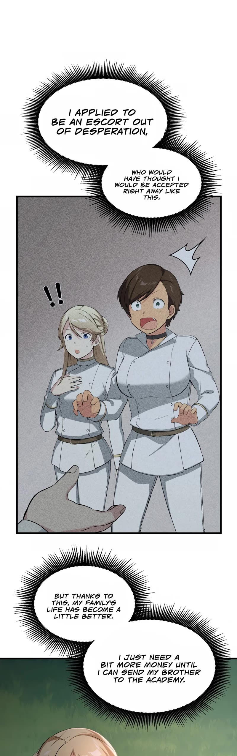 How a Former Pro Takes Advantage by Doing an Easy Job Chapter 24 page 12 - Chapter 24