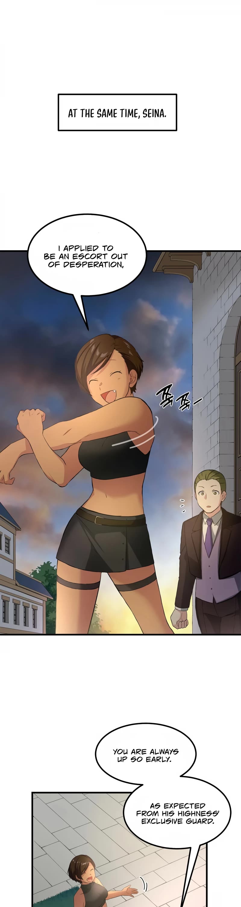 How a Former Pro Takes Advantage by Doing an Easy Job Chapter 24 page 14 - Chapter 24