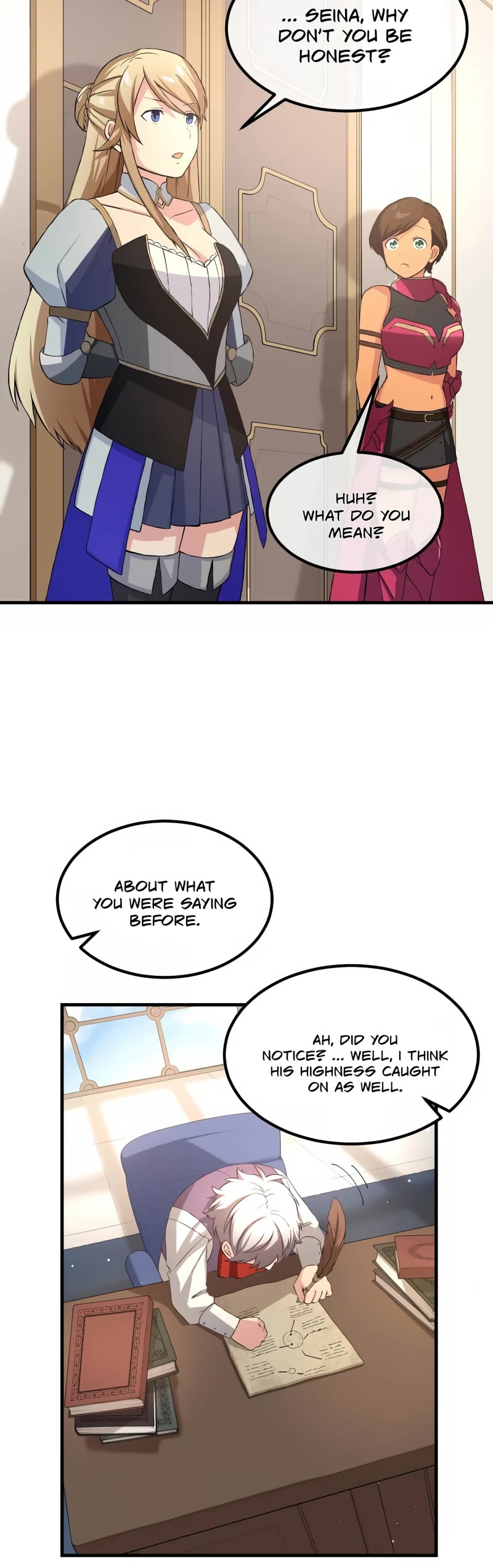 How a Former Pro Takes Advantage by Doing an Easy Job Chapter 25 page 12 - Chapter 25