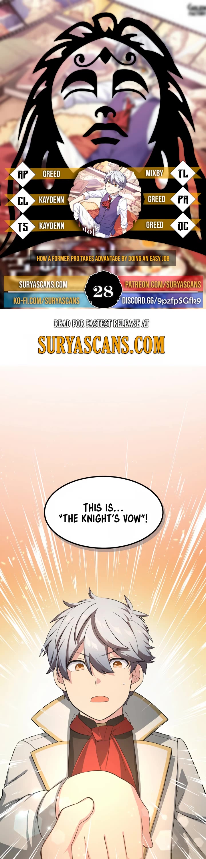 How a Former Pro Takes Advantage by Doing an Easy Job Chapter 28 page 1 - Chapter 28