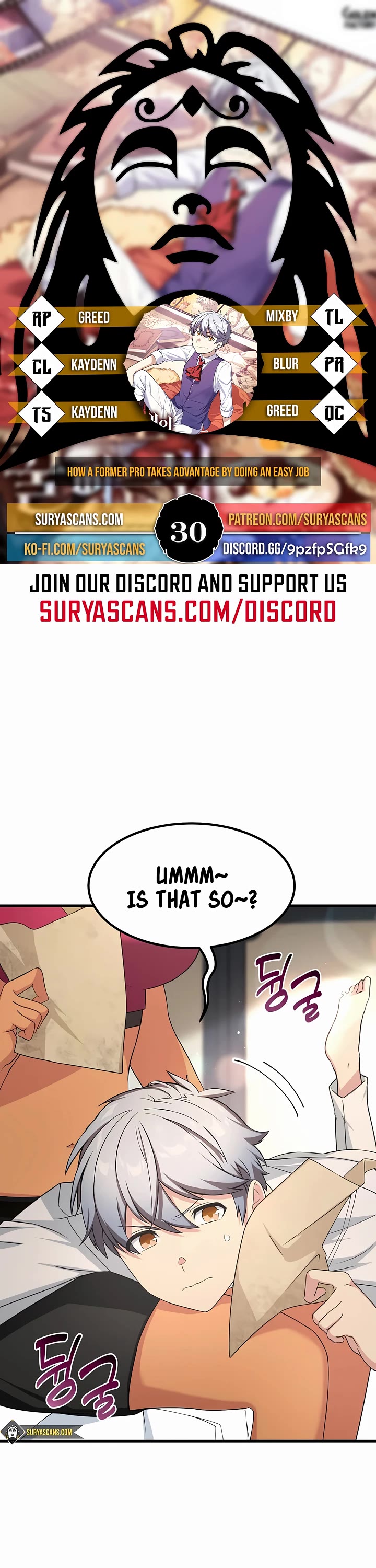 How a Former Pro Takes Advantage by Doing an Easy Job Chapter 30 page 1 - Chapter 30