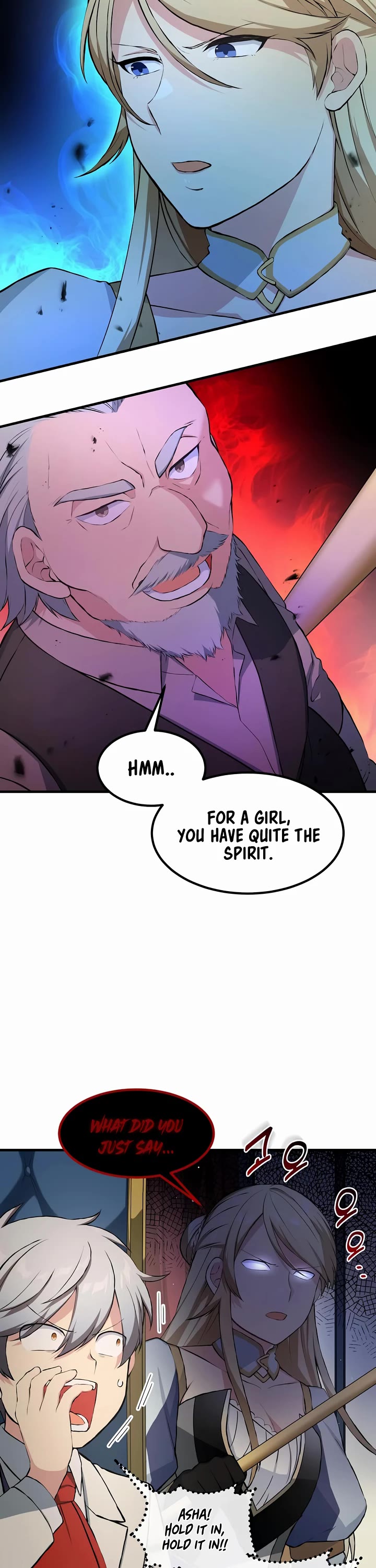 How a Former Pro Takes Advantage by Doing an Easy Job Chapter 32 page 36 - Chapter 32