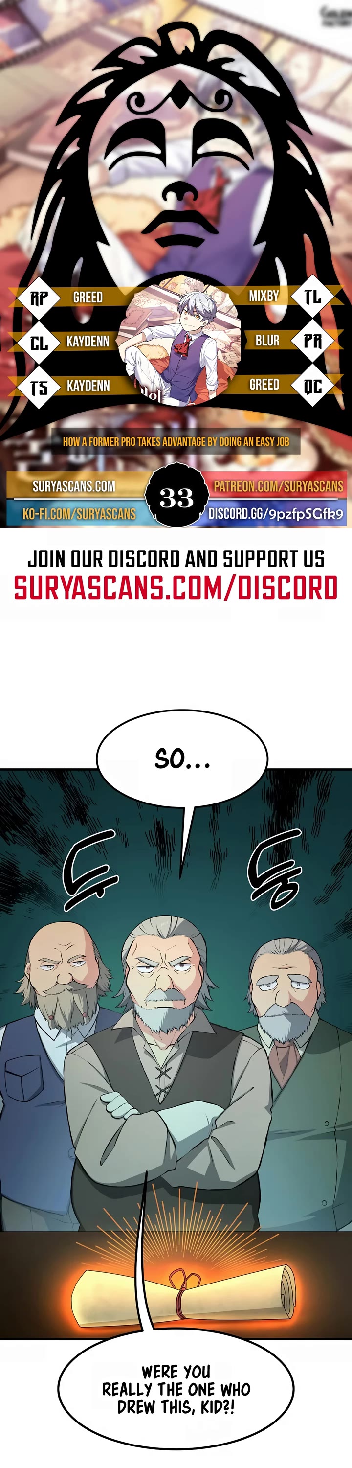 How a Former Pro Takes Advantage by Doing an Easy Job Chapter 33 page 1 - Chapter 33