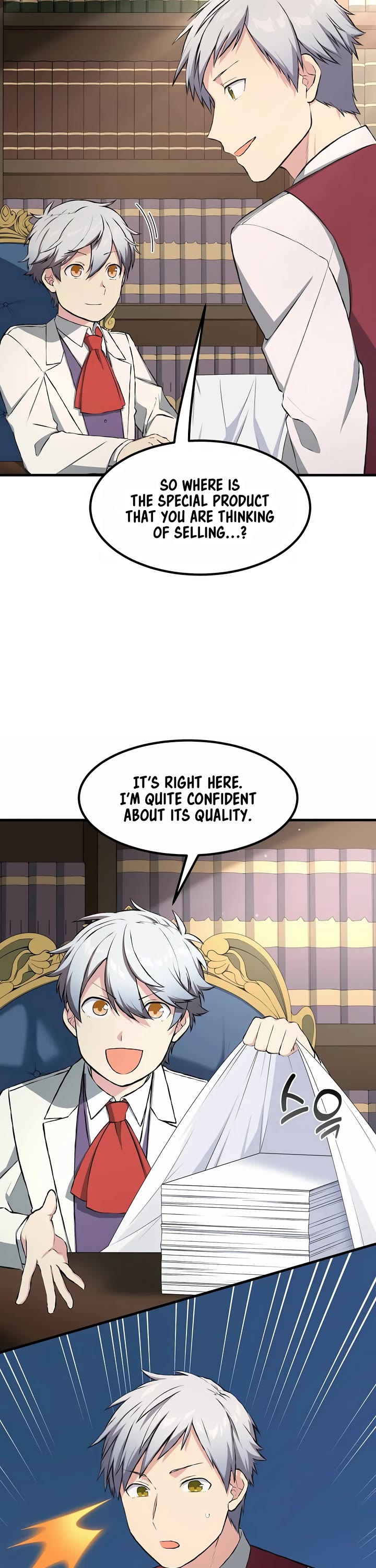 How a Former Pro Takes Advantage by Doing an Easy Job Chapter 33 page 34 - Chapter 33