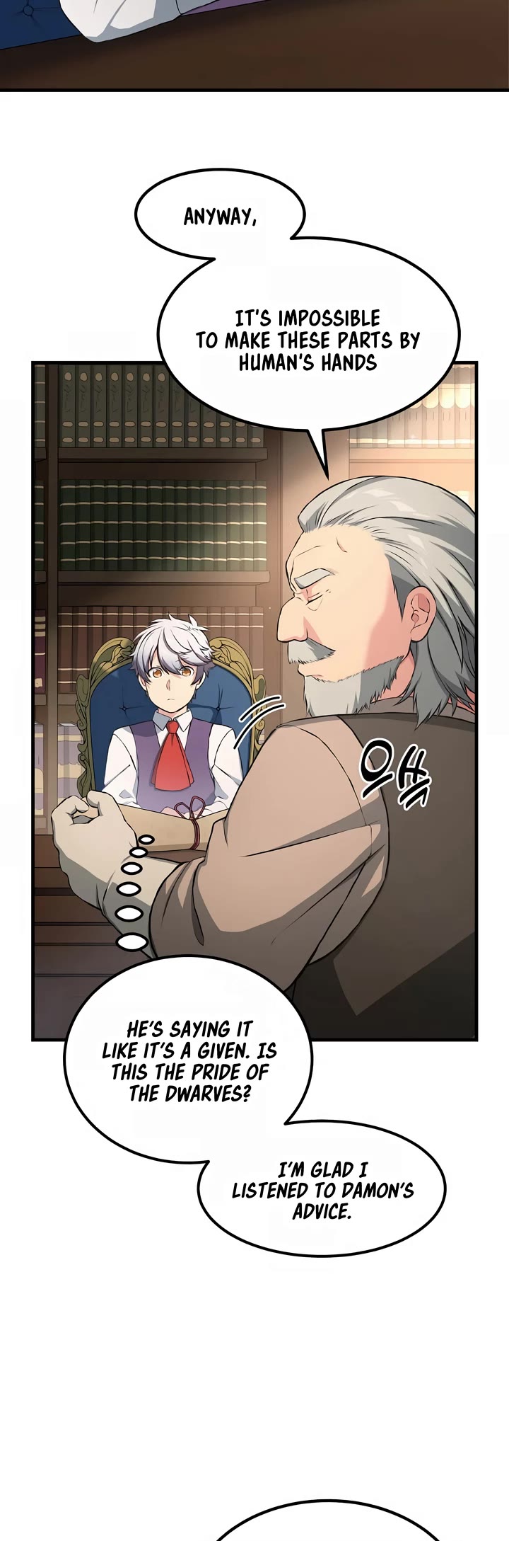 How a Former Pro Takes Advantage by Doing an Easy Job Chapter 33 page 4 - Chapter 33