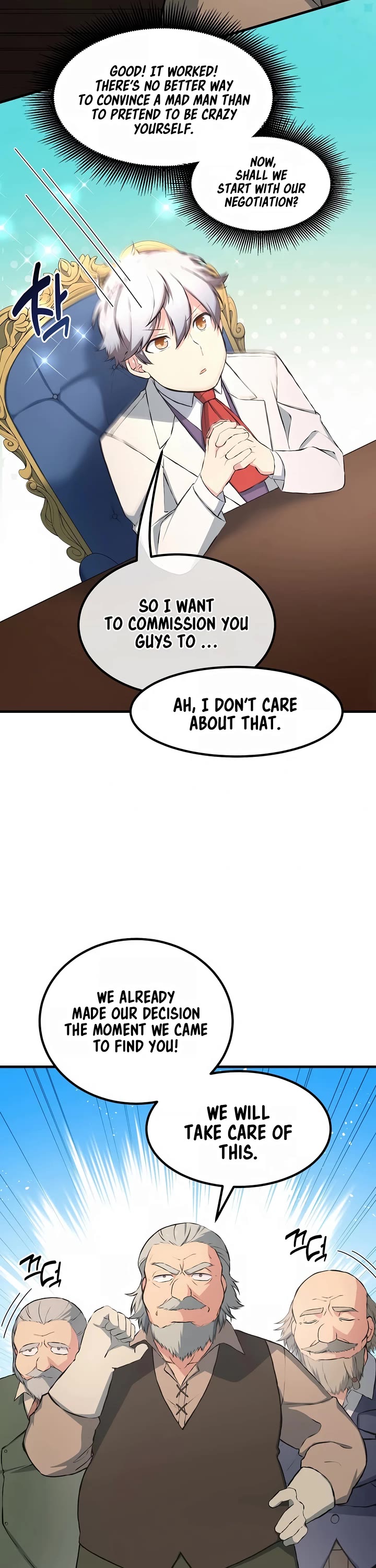 How a Former Pro Takes Advantage by Doing an Easy Job Chapter 33 page 7 - Chapter 33