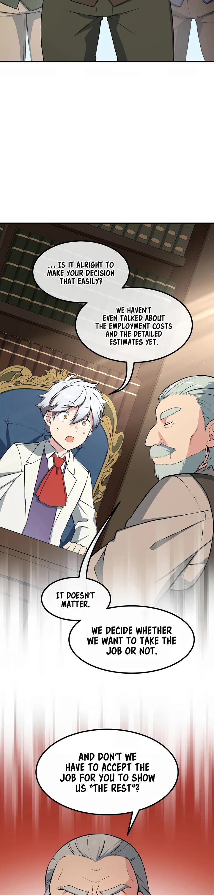 How a Former Pro Takes Advantage by Doing an Easy Job Chapter 33 page 8 - Chapter 33