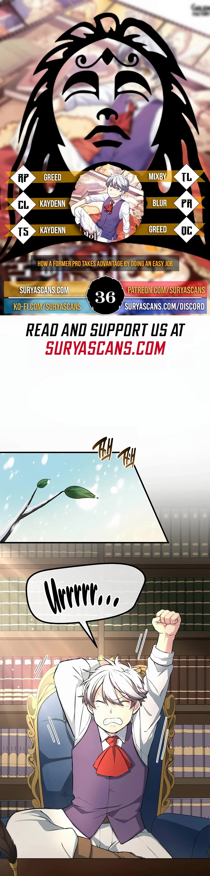 How a Former Pro Takes Advantage by Doing an Easy Job Chapter 36 page 1 - Chapter 36