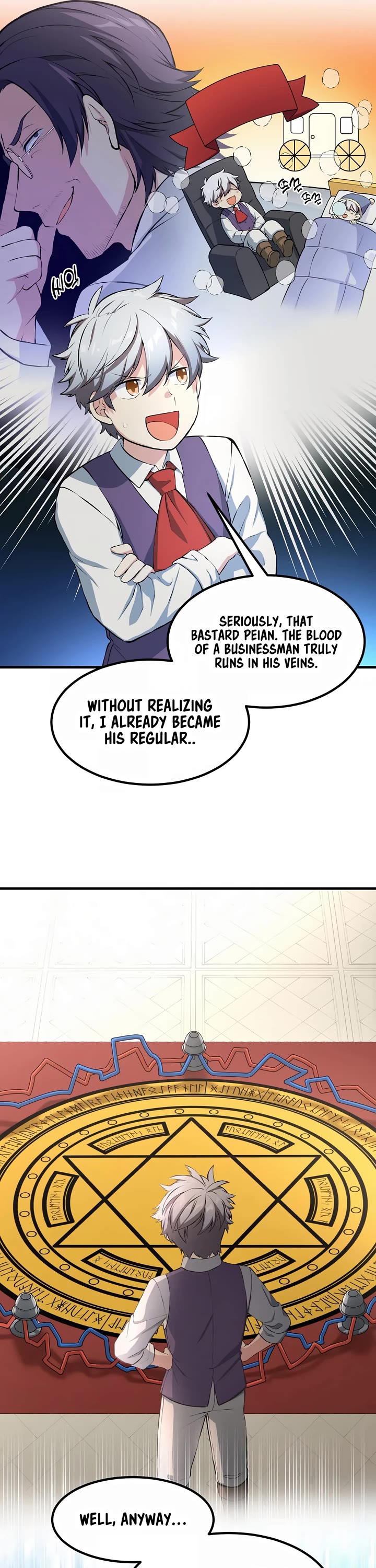 How a Former Pro Takes Advantage by Doing an Easy Job Chapter 36 page 6 - Chapter 36