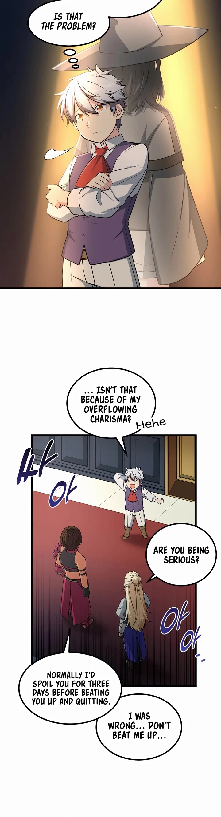 How a Former Pro Takes Advantage by Doing an Easy Job Chapter 40 page 34 - Chapter 40