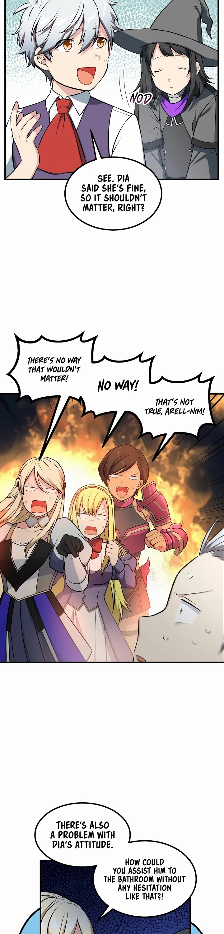 How a Former Pro Takes Advantage by Doing an Easy Job Chapter 40 page 8 - Chapter 40