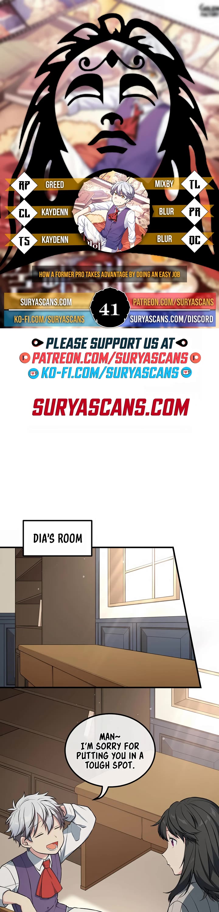 How a Former Pro Takes Advantage by Doing an Easy Job Chapter 41 page 1 - Chapter 41