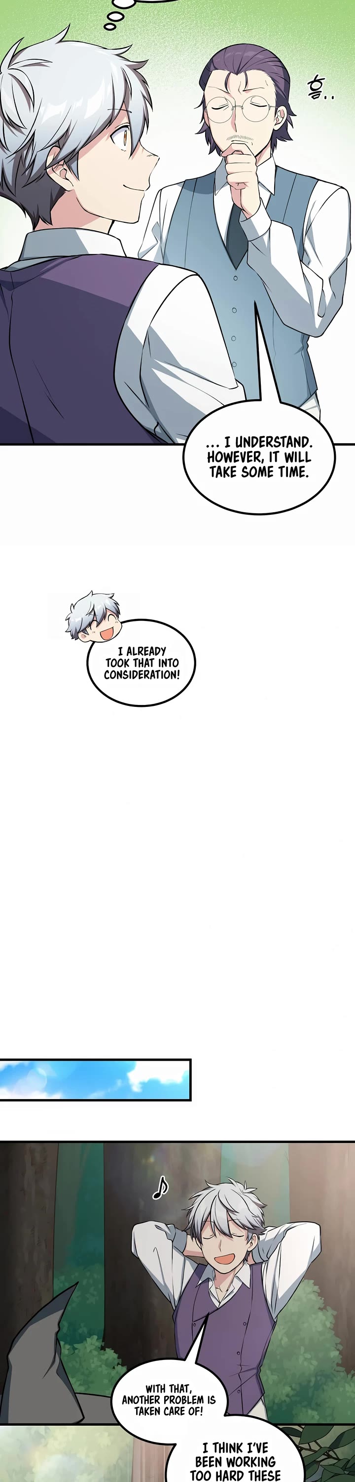 How a Former Pro Takes Advantage by Doing an Easy Job Chapter 47 page 8 - Chapter 47