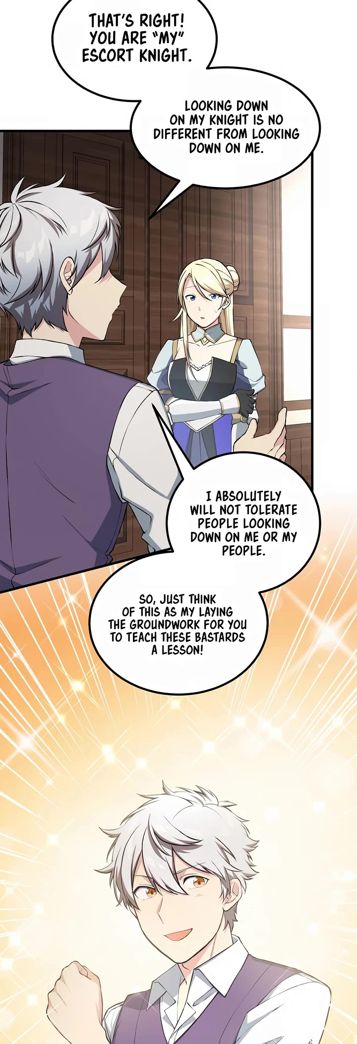 How a Former Pro Takes Advantage by Doing an Easy Job Chapter 49 page 4 - Chapter 49