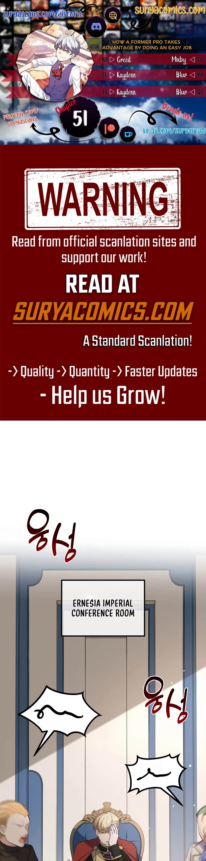 How a Former Pro Takes Advantage by Doing an Easy Job Chapter 51 page 1 - Chapter 51
