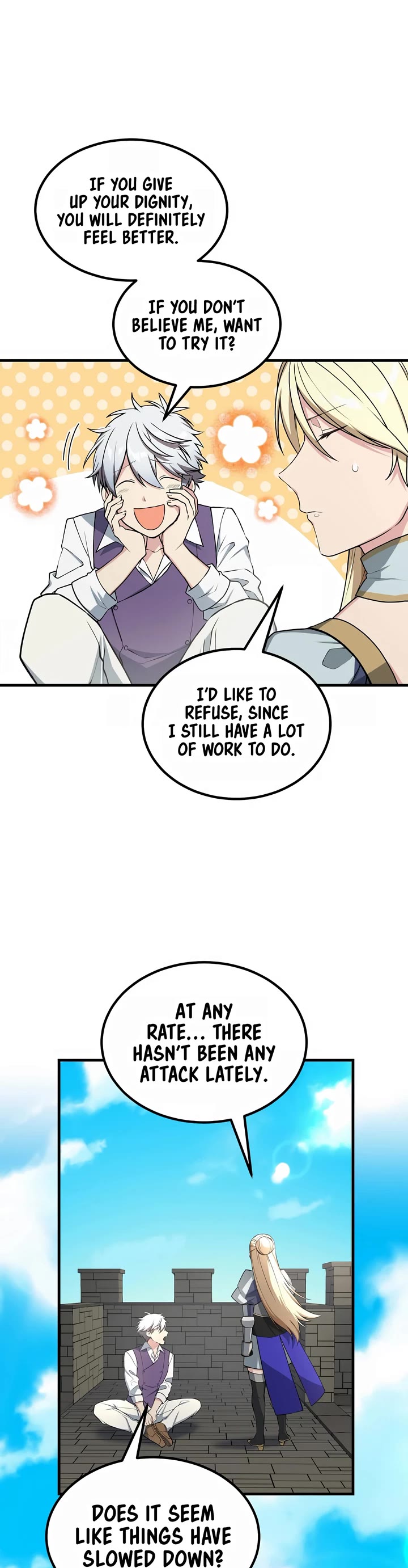 How a Former Pro Takes Advantage by Doing an Easy Job Chapter 54 page 21 - Chapter 54
