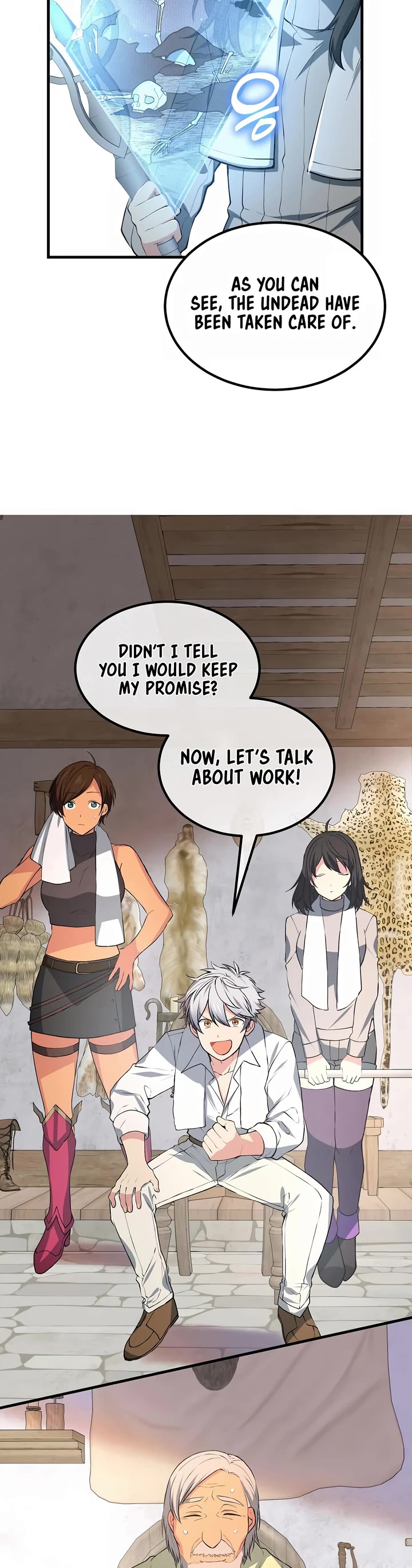 How a Former Pro Takes Advantage by Doing an Easy Job Chapter 63 page 8 - Chapter 63