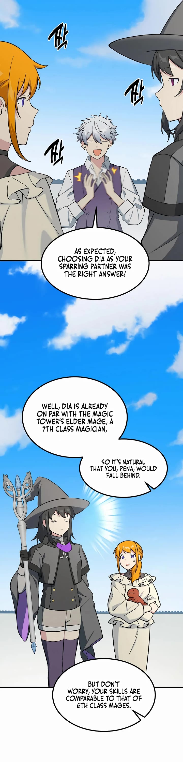 How a Former Pro Takes Advantage by Doing an Easy Job Chapter 85 page 10 - Chapter 85