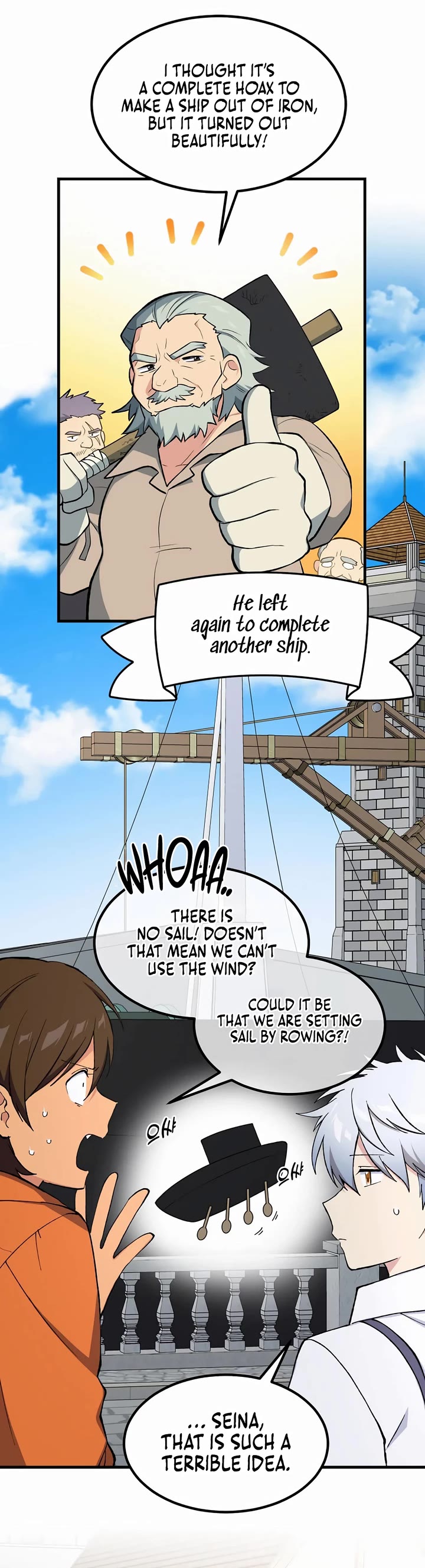 How a Former Pro Takes Advantage by Doing an Easy Job Chapter 86 page 8 - Chapter 86