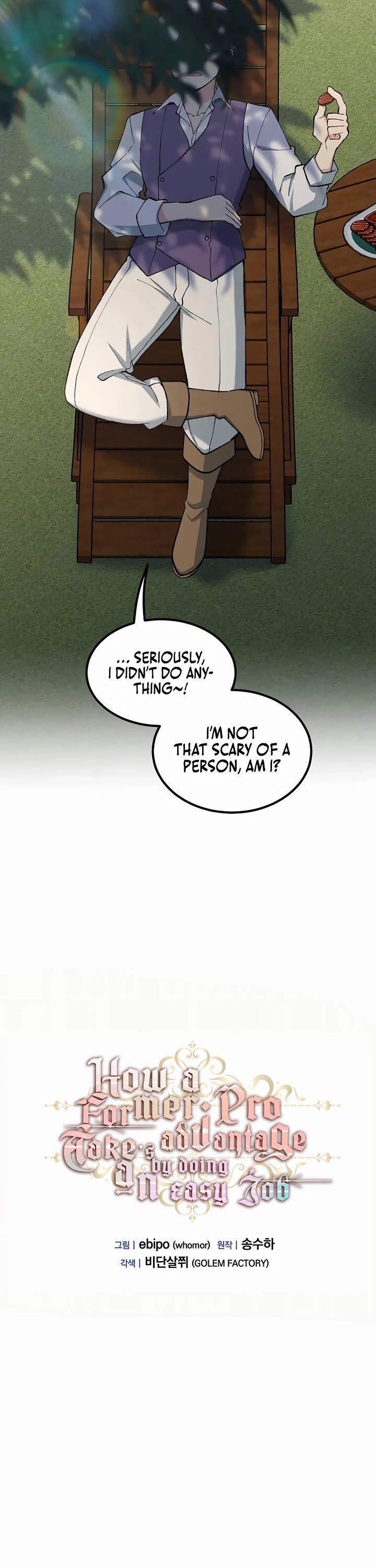 How a Former Pro Takes Advantage by Doing an Easy Job Chapter 95 page 11 - Chapter 95