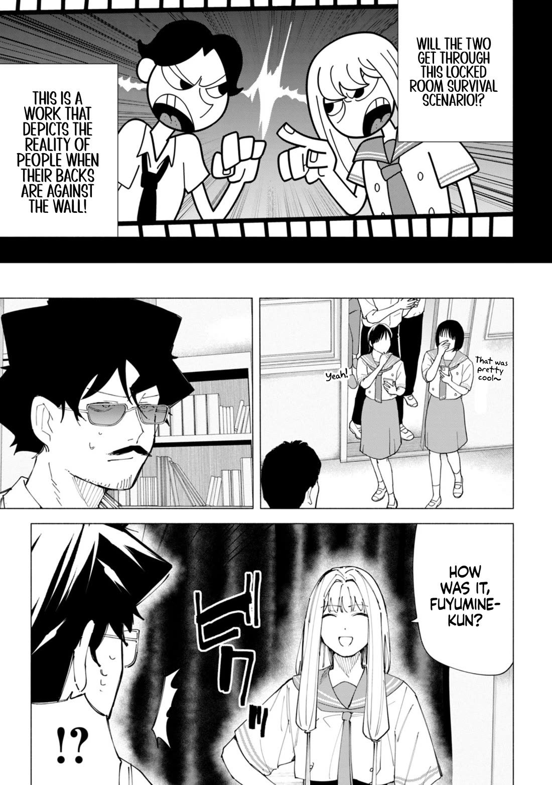 How About R15? Chapter 50 page 17 - Chapter 50: Let's All Watch It