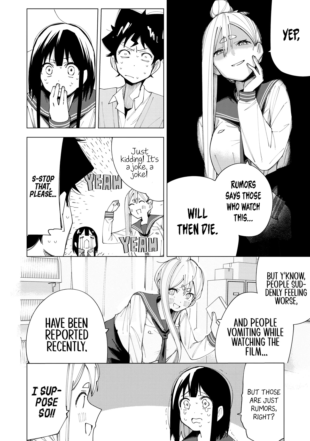 How About R15? Chapter 6 page 8 - Chapter 6: The Cursed VHS...