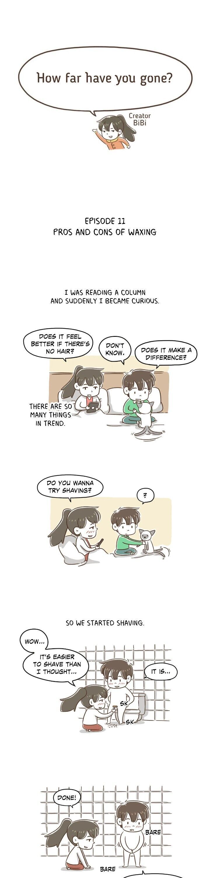 How Far Have You Gone? Chapter 11 page 1 - Chapter 11: Pros and Cons of Waxing