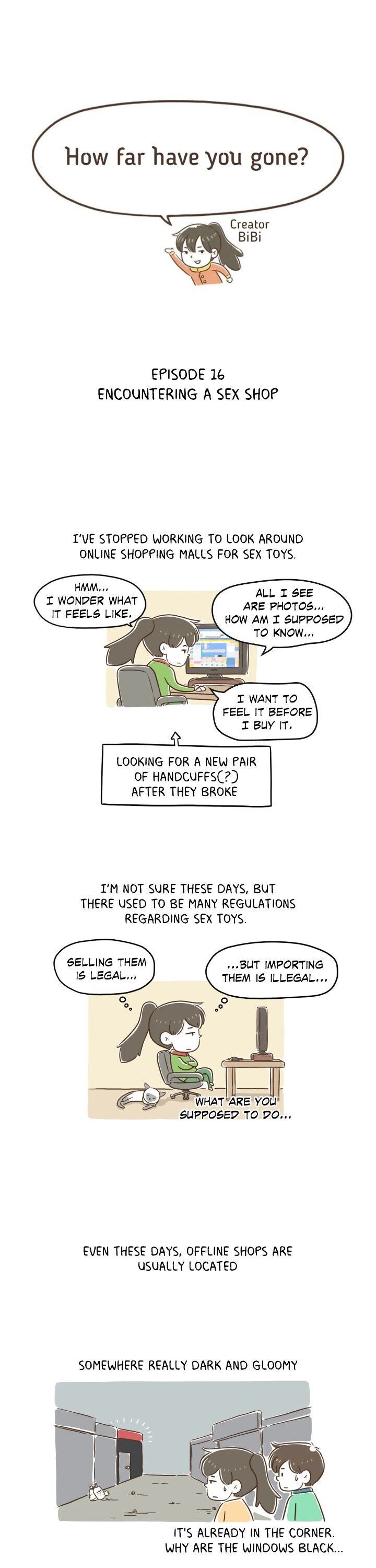 How Far Have You Gone? Chapter 16 page 1 - Chapter 16: Encountering A Sex Shop