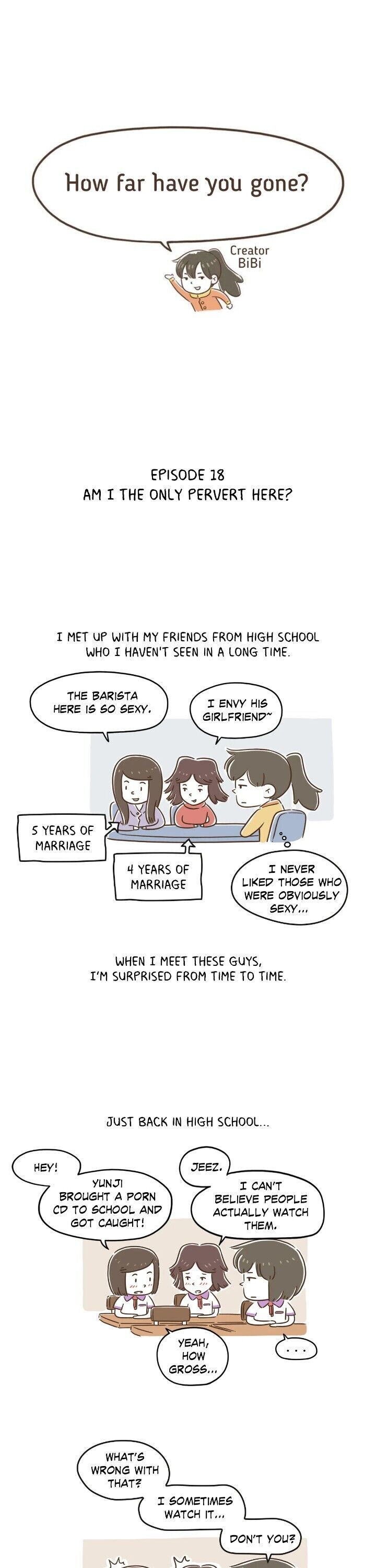 How Far Have You Gone? Chapter 18 page 1 - Chapter 18: Am I The Only Pervert Here