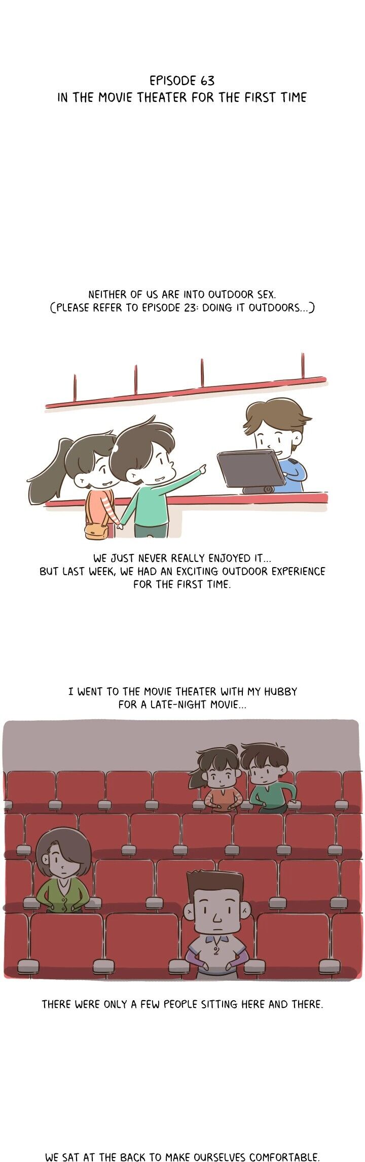 How Far Have You Gone? Chapter 63 page 1 - Chapter 63: In the Movie Theater for the First Time