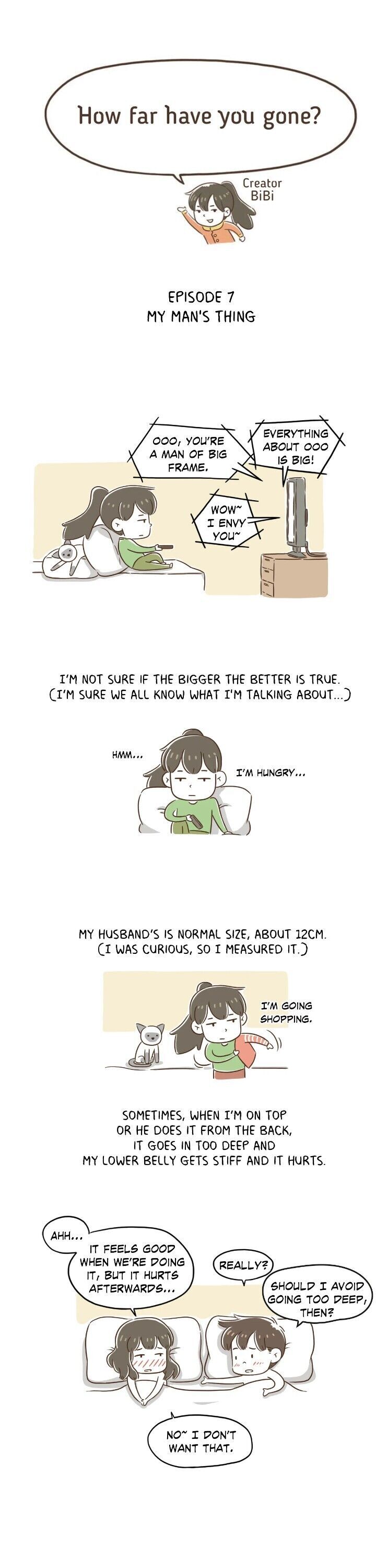 How Far Have You Gone? Chapter 7 page 1 - Chapter 7: My Man's Thing