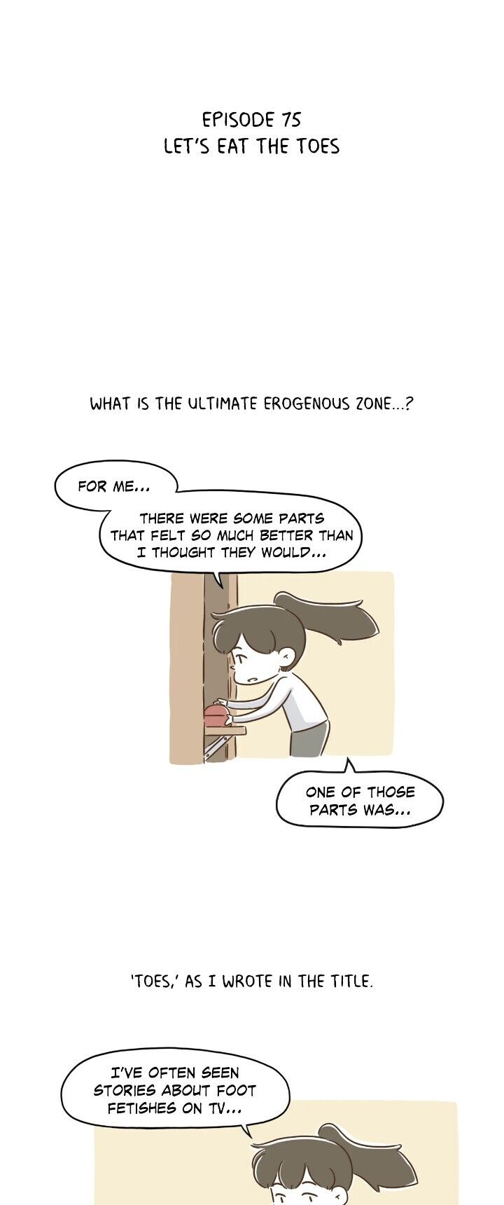 How Far Have You Gone? Chapter 75 page 1 - Chapter 75: Let's Eat the Toes