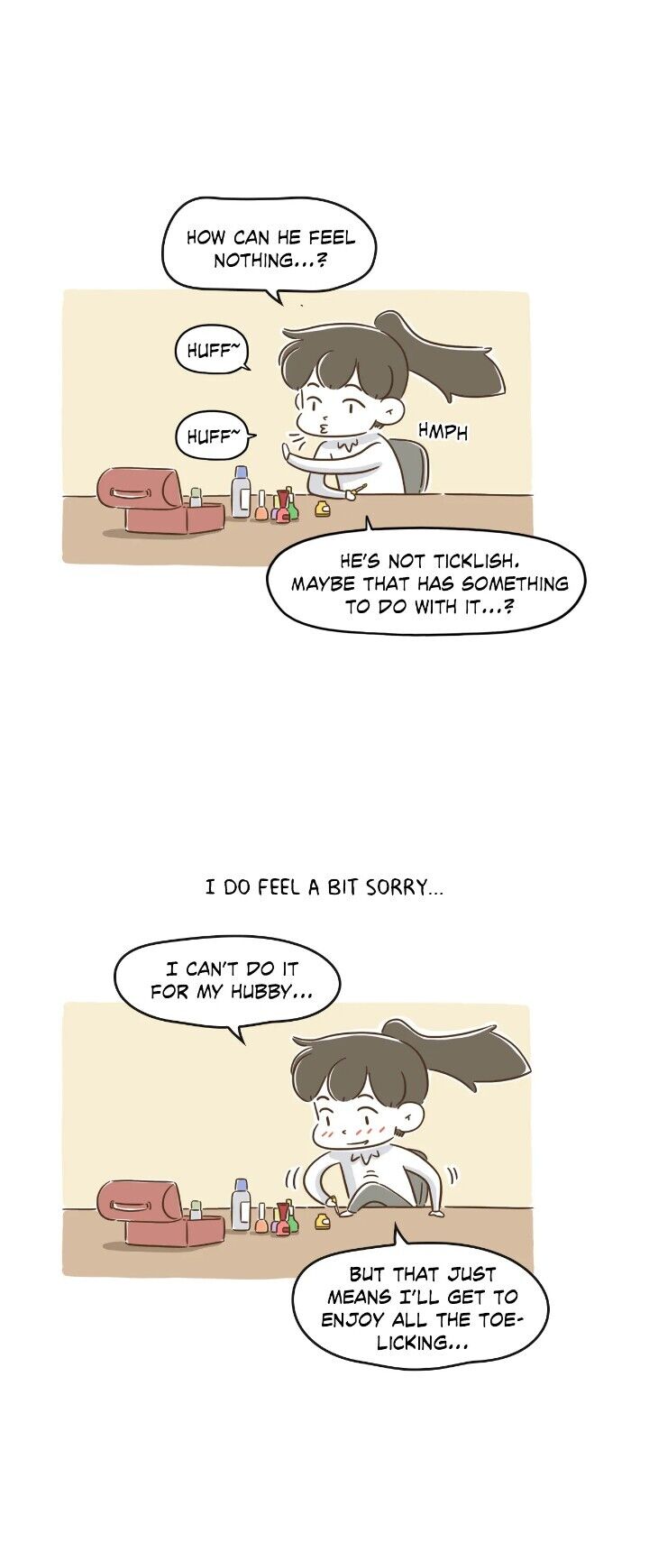 How Far Have You Gone? Chapter 75 page 7 - Chapter 75: Let's Eat the Toes