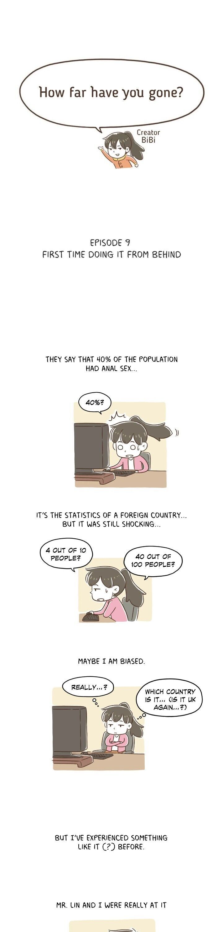 How Far Have You Gone? Chapter 9 page 1 - Chapter 9: First Time Doing It From Behind