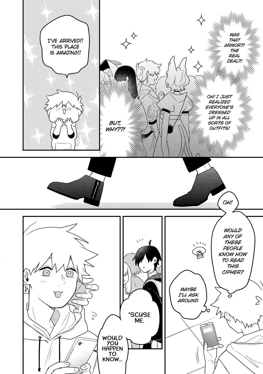 How I Attended an All-Guy's Mixer Chapter 13 page 8 - Chapter 13