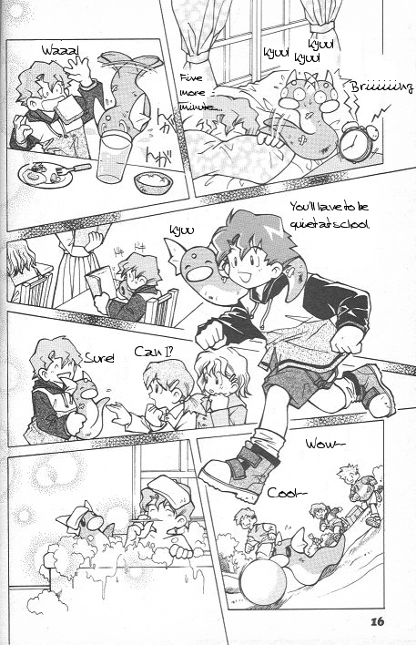 How I Became a Pokemon Card Chapter 1 page 13 - Chapter 1: The Day Dratini Grew Up