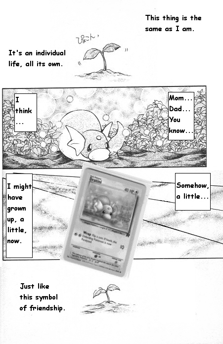 How I Became a Pokemon Card Chapter 1 page 26 - Chapter 1: The Day Dratini Grew Up