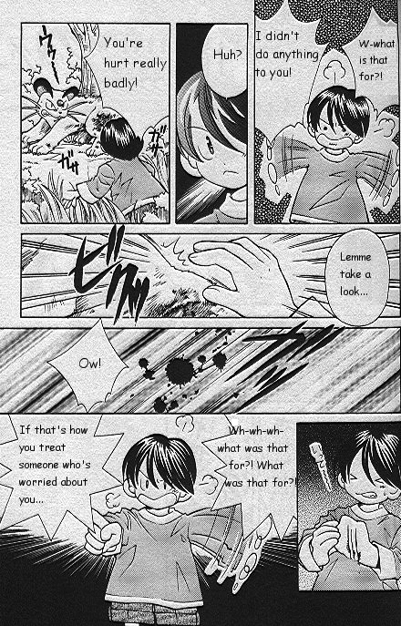 How I Became a Pokemon Card Chapter 17 page 5 - Chapter 17: The Injured Persian