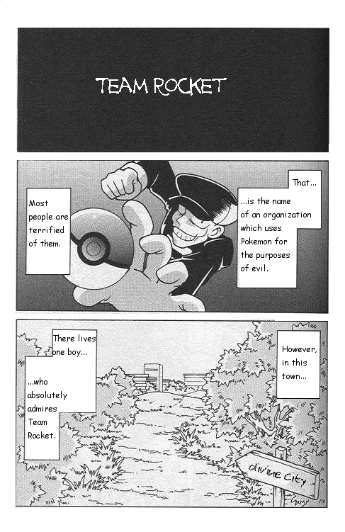 How I Became a Pokemon Card Chapter 2 page 1 - Chapter 2: Team Rocket and Dark Charmeleon
