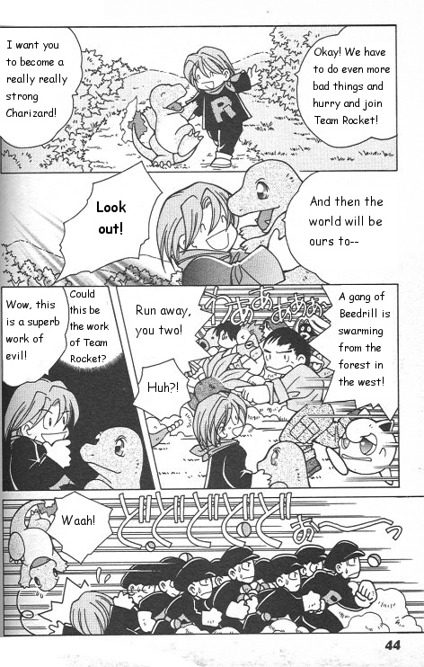 How I Became a Pokemon Card Chapter 2 page 14 - Chapter 2: Team Rocket and Dark Charmeleon