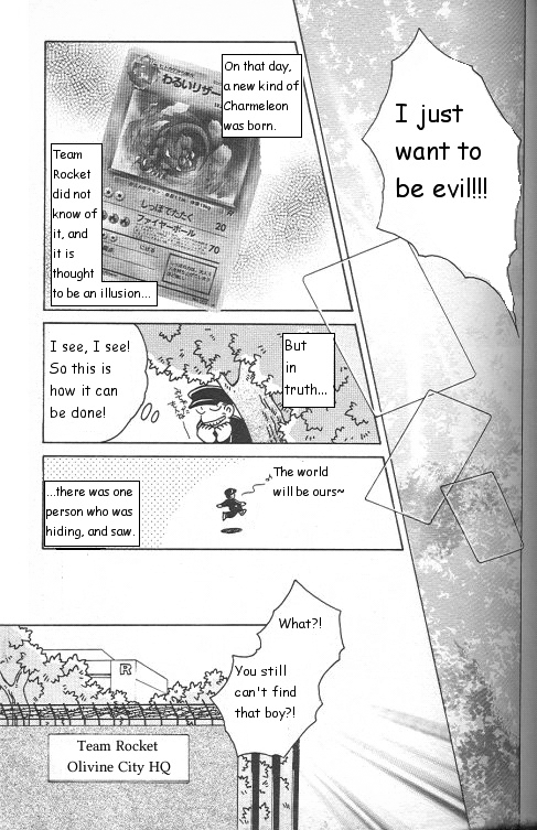 How I Became a Pokemon Card Chapter 2 page 22 - Chapter 2: Team Rocket and Dark Charmeleon