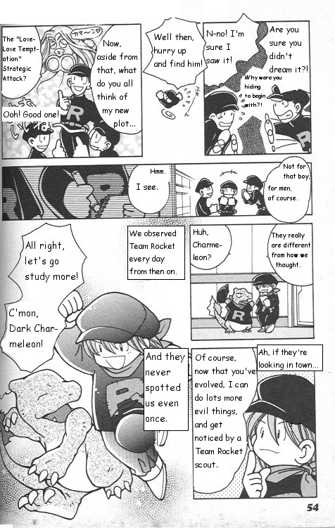 How I Became a Pokemon Card Chapter 2 page 23 - Chapter 2: Team Rocket and Dark Charmeleon