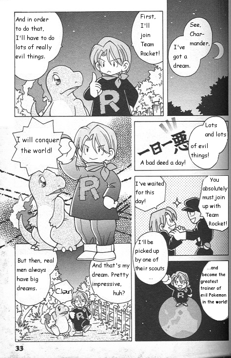 How I Became a Pokemon Card Chapter 2 page 3 - Chapter 2: Team Rocket and Dark Charmeleon