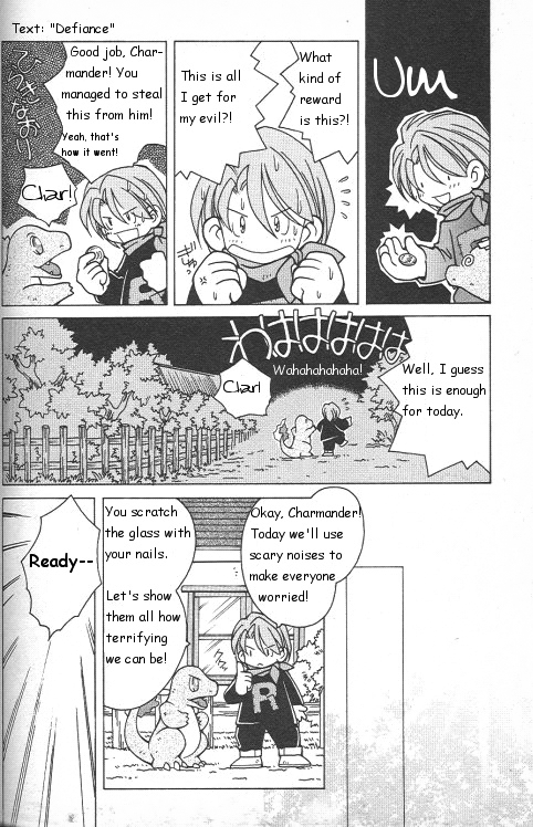 How I Became a Pokemon Card Chapter 2 page 6 - Chapter 2: Team Rocket and Dark Charmeleon