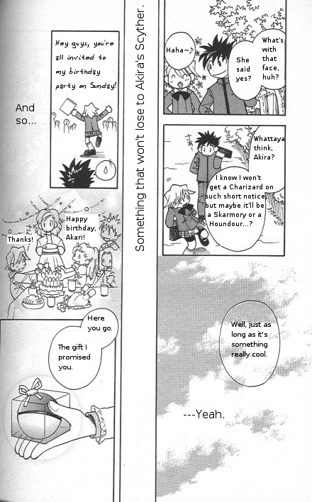 How I Became a Pokemon Card Chapter 38 page 12 - Chapter 38: Akari and Pikachu's Birthday