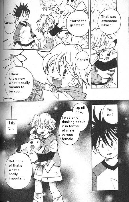 How I Became a Pokemon Card Chapter 38 page 28 - Chapter 38: Akari and Pikachu's Birthday