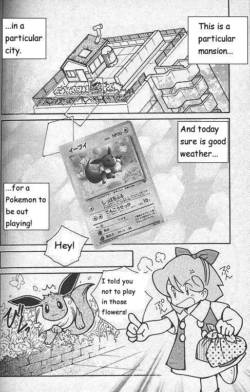 How I Became a Pokemon Card Chapter 4 page 2 - Chapter 4: Akane-Colored Eevee