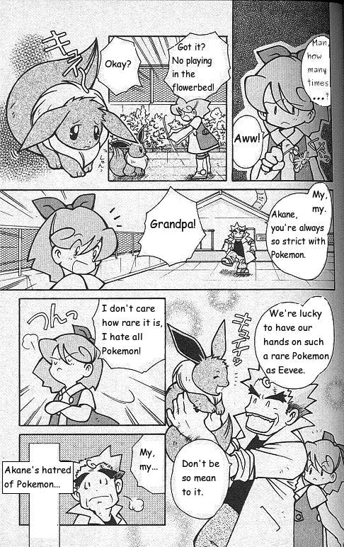 How I Became a Pokemon Card Chapter 4 page 3 - Chapter 4: Akane-Colored Eevee