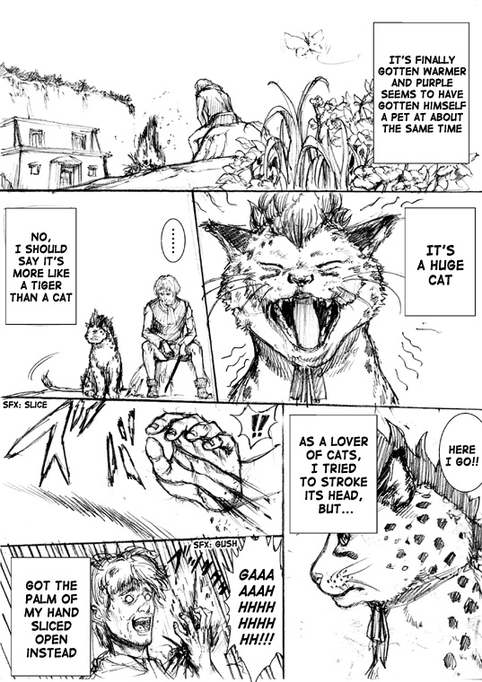 How I stalked some dude with an exposed nipple and stumbled upon the Zenithian Sword Chapter 1.1 page 10 - Vol.1 Chapter 1