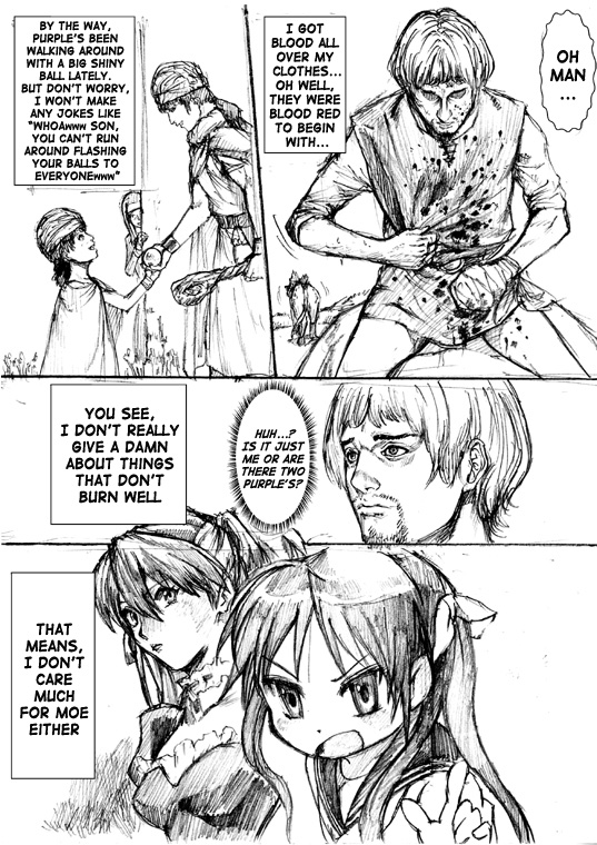 How I stalked some dude with an exposed nipple and stumbled upon the Zenithian Sword Chapter 1.1 page 11 - Vol.1 Chapter 1